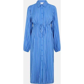Dámská košile Šaty Mamalicious Blue Jasper 9509632 14 (L)