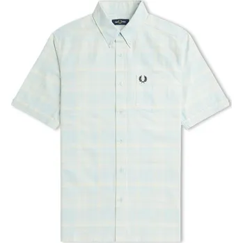 Pánské oblečení Košile Fred Perry Light Ice R30 7078302 S
