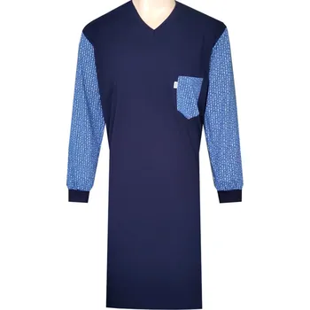Pánská noční košile Pánská Noční Košile FOLTÝN NK447 Velikost: 7XL, Materiál: Dlouhý rukáv