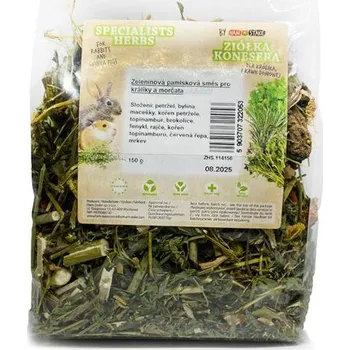 Krmivo pro hlodavce HamStake Specialist Herbs vegetable treat 150g