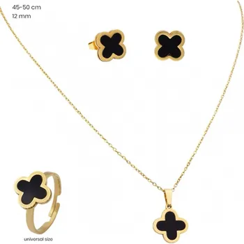 Náušnice Řetízek+přívěsek+náušnice+prsten EXEED 24345301