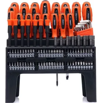 Sada nářadí Sada šroubováků a bitů 122 ks, Kraft a Dele KD10958