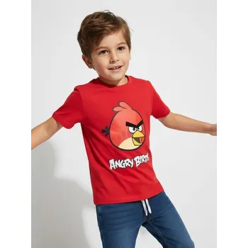 Oblečení a móda Sinsay - Tričko Angry Birds - červená - 198FC-33X - 198FC-33X-134