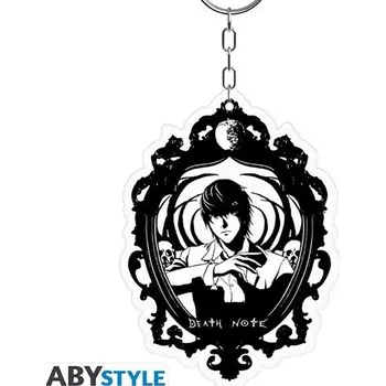 Klíčenka Abysse Corp Death Note - Light Černá/bílá