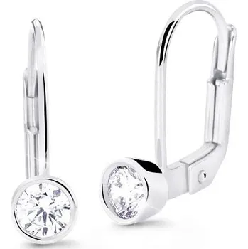 Náušnice Cutie Jewelllery - Diamonds Diamantové náušnice z bílého zlata DZ8017BKL