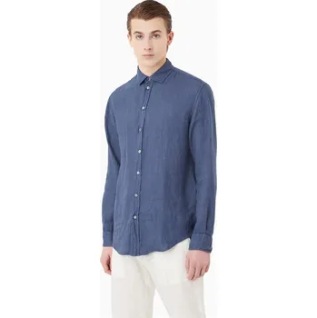 Pánská košile Košile Emporio Armani Blue 1177138 2XL