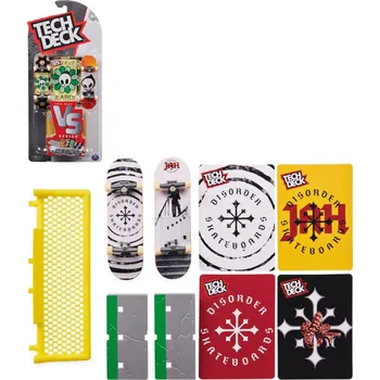 Figurka Spin Master SPIN MASTER Tech Deck Fingerboard set 2ks s překážkou 3 druhy
