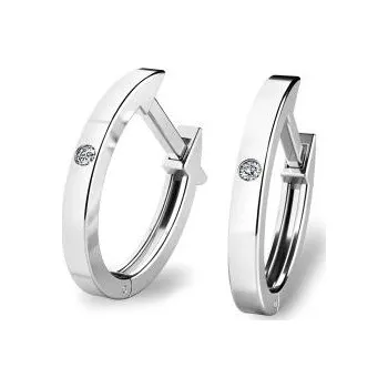 Náušnice Náušnice AU 585/1000 1,50 gr s diamanty G10861B04