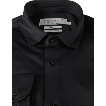 FERATT Košile PIMA 2 SLIM černá Velikost: XXL