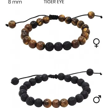 Náramek Náramek pro něj a pro ni - tiger eye 24449302