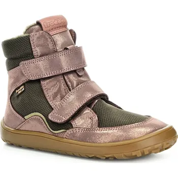 Dívčí zimní obuv Froddo G3160247-8 Pink/Gold zimní barefoot boty Velikost boty (EU): 29, Vnitřní délka boty: 190, Vnitřní šířka boty: 72