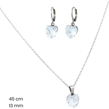 Náušnice Řetízek+přívěsek+náušnice EXEED 24349301