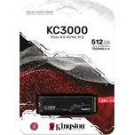 Kingston Technology KC3000 512 GB M.2 PCI Express 4.0 NVMe 3D TLC