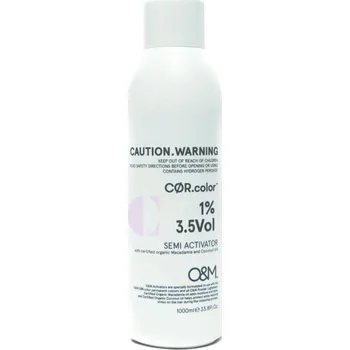 Barva na vlasy O&M CØR.color Semi Activator 3.5 Vol. 1% 1000 ml