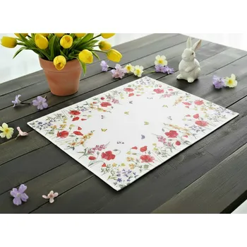 ubrus Dekorační ozdobný ubrousek SPRING MEADOW III. 32x45 cm Mybesthome