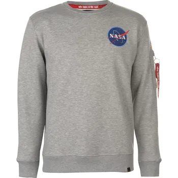 Pánské oblečení Mikina Alpha Industries Grey Heather 4425649 S