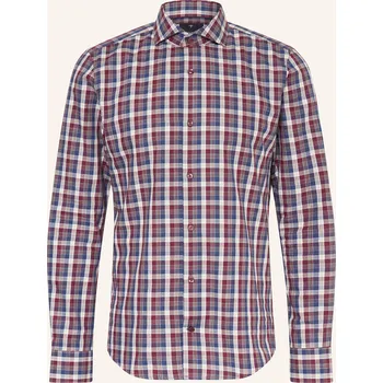 Pánská košile Joop! Pánská Košile Pares Slim Fit, tmavě červená / tmavě...