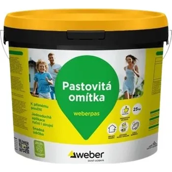 Omítka Weberpas ExtraClean zrnitá 1 mm fasádní omítka (kg)