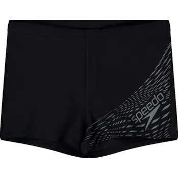 Chlapecké plavky Speedo BLACK GREY 2173373 8-9 Yrs