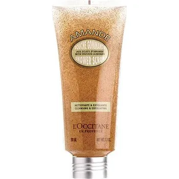Tělový peeling LOccitane En Provence Tělový peeling Amande (Shower Scrub) 200 ml + 2 měsíce na vrácení zboží