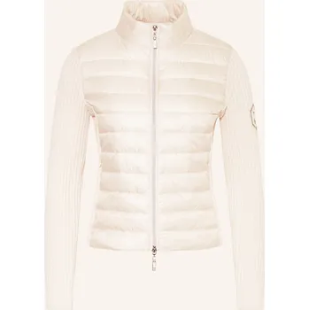 Dámská bunda Monari Dámská Prošívaná Bunda Ze Směsi Materiálů S Ozdobnými...