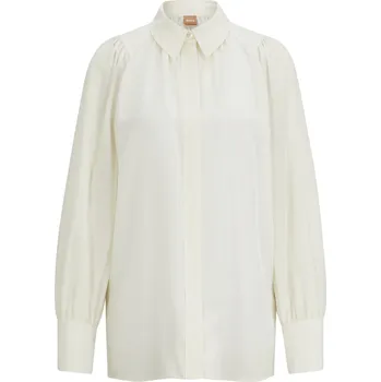 Dámská košile Košile BOSS Open White 7750865 6 (XS)