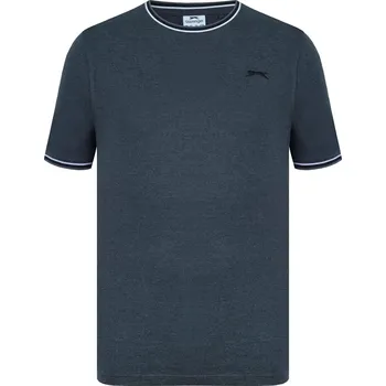 Pánské tričko Tričko Slazenger Charcoal Marl 2133544 L