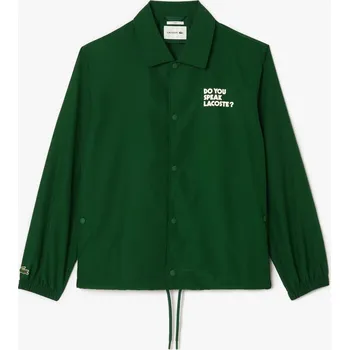 Pánská větrovka Bunda Lacoste Green 3449009 2XS