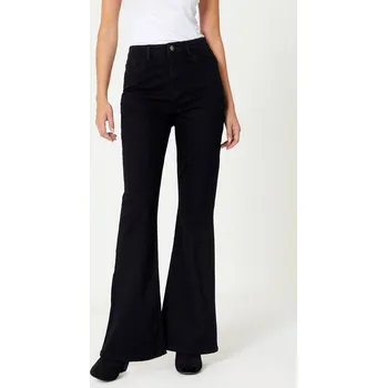 Dámské džíny Džíny Be You Black 1636649 22 (4XL)