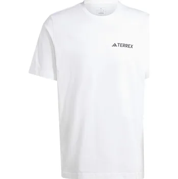 Outdoorové vybavení Tričko adidas White 8779947 S