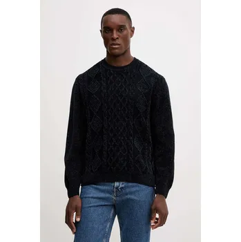 Pánský svetr Svetr s příměsí vlny Armani Exchange XM001331.AF13776 námořnická modř 59X, vel. S