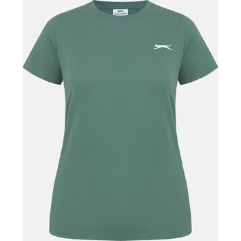 Dámská móda Tričko Slazenger Khaki 6792612 14 (42)