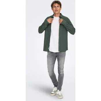 Pánské džíny Džíny Only and Sons Mid Grey Denim 1992203 32W R