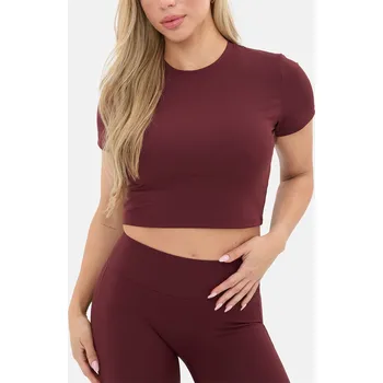 Dámské tričko Tričko I Saw It First Burgundy 6249457 8 (XS)