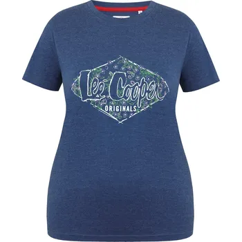 Tričko Lee Cooper Navy Marl 7822504 18 (46)