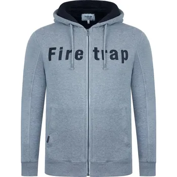 Pánské oblečení Mikina Firetrap Grey Marl 2510957 S