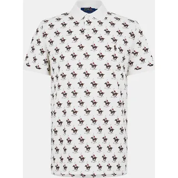 Pánské tričko Tričko Polo Ralph Lauren Cream Combo 3995150 L