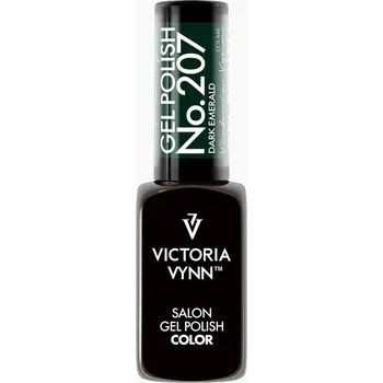 Lak na nehty Victoria Vynn Gel lak 207 Dark Emerald 8 ml