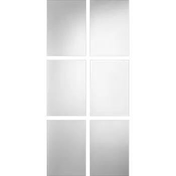 LIVARNO® Sada zrcadlových dlaždic, 4dílná / 6dílná (obdélník)