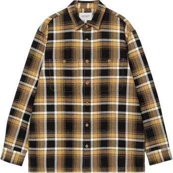 Pánská košile KOŠILE CARHARTT WIP Vaughn L/S - žlutá - XL + při osobním odběru 3 468 Kč