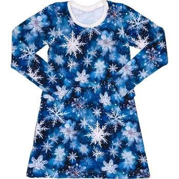 Šatičky - sněhové vločky Velikost: 80