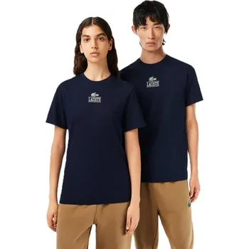Pánské tričko Tričko Lacoste Navy Blue 3013712 2XS