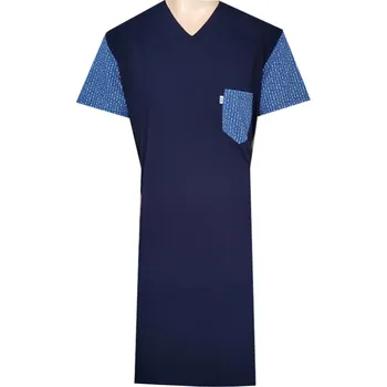 Pánská noční košile Pánská Noční Košile FOLTÝN NK446 Velikost: XL, Materiál: Krátký rukáv