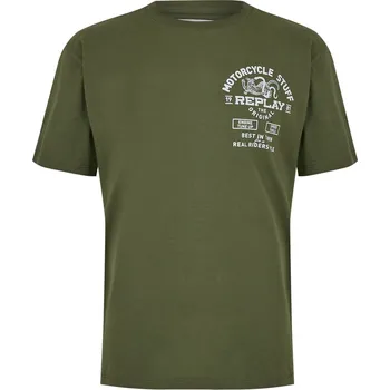 Pánské tričko Tričko Replay 532 Army 4526318 M