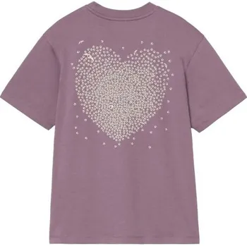 Dámské tričko TRIKO CARHARTT WIP Hearts Of Hartts S/S - fialová - S + při osobním odběru 1 131 Kč