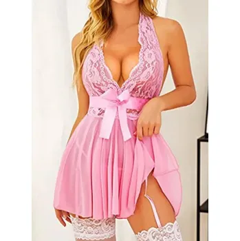 Dámská erotická košilka Natálka Barva: růžová