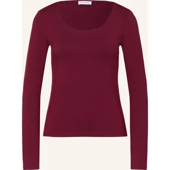 Mrs & Hugs Dámské Tričko S Dlouhým Rukávem, tmavě červená, 34