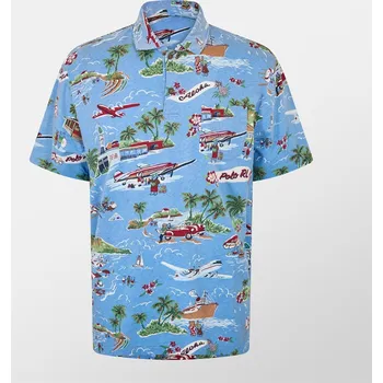 Pánské tričko Tričko Polo Ralph Lauren Holiday Bear 621266 2XL