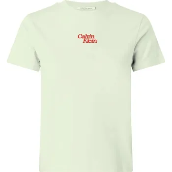 Dámské tričko Tričko Calvin Klein Jeans Mint Julep 1791838 8 (XS)