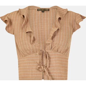 Dámská košile Košile Biba camel 810253 12 (M)